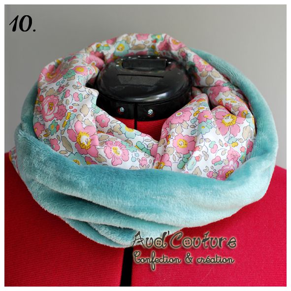 Snood double Liberty Betsy Cupcake